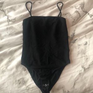 Topshop square neck bodysuit